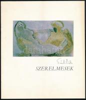 Szántó Piroska 6 db kiállítási katalógusa, közte egy ALÁÍRT. Fekete-fehér és színes reprodukciókkal ...