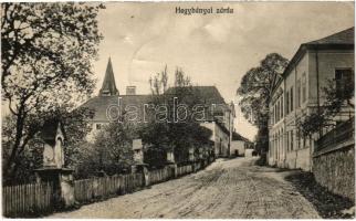 1912 Hegybánya, Stiavnické Bane, Piarg (Selmecbánya, Banská Stiavnica); zárda, utca. Grohmann kiadása / nunnery, street