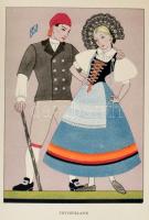 Kathleen Mann: Peasant Costume in Europe. With Notes by J. A. Corbin. London, 1931, A. & C. Blac...