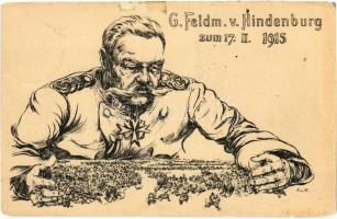 G. Feldm. v. Hindenburg zum 17. II. 1915 / WWI German military propaganda (EM)