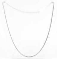 Ezüst (Ag) lapos kígyó nyaklánc h: 50cm, jelzett, nettó: 10,7g