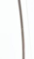 Ezüst (Ag) lapos kígyó nyaklánc h: 50cm, jelzett, nettó: 10,7g