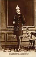 Reichspräsident v. Hindenburg als Hauptmann im Generalstab Stettin 1878 (tiny pinhole)