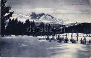 1907 Tátralomnic, Tatranská Lomnica (Magas-Tátra, Vysoké Tatry); télen / in winter (EK)