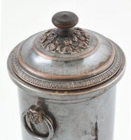 Szamovár. Spirituszos. Régi, jelzés nélkül 34 cm