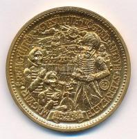 Garamkeszi János (1936-) 1984. "MÉE Nógrád-megye / Drégely vára - Szondy György" aranyozot...