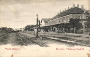 Párkánynána railwaystation