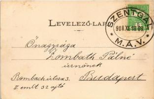 1941 Zombor, Sombor; látkép / general view (Rb)