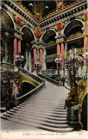 Paris, Le Grand Escalier de lOpéra / operahouse, staircase