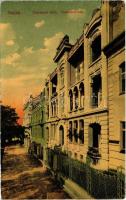 1914 Eszék, Essegg, Osijek; Cavrakova ulica / Chavrak Gasse / utca / street. Selzer & Rank Nr. 2279. 1913.