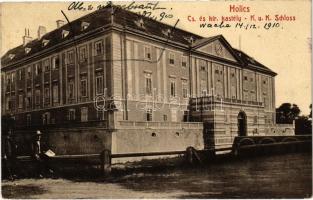 1910 Holics, Holic; Cs. és kir. kastély. W.L. Bp. 5610. Özv. Szurda Lajosné kiadása / K.u.k. Schloss / castle