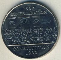Kanada 1982. 1$ "115 éves a konföderáció" T:1 tanúsítvánnyal