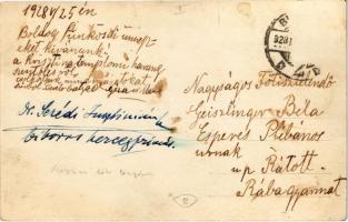 1928 Budapest I. Krisztina téri templom harangszentelési ünnepségekor készült kép, Dr. Serédi Juszti...