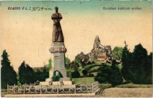 1922 Gödöllő, Erzsébet királyné (Sissi) szobor