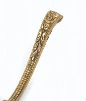 2db réz éjjeli gyertyatartó, szép állapotban, m: 8 cm