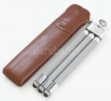 Balda fényképezőgép Göttingen 1:3,5, f: 50 mm objektívvel, bőr tokkal, állvánnyal