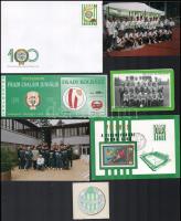 cca 1970-1990 7 db FTC Ferencvárossal kapcsolatos emlék nyomtatvány