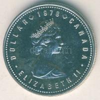 Kanada 1978. 1$ Ag "Commonwealth-játékok Edmontonban" T:P tanúsítvánnyal