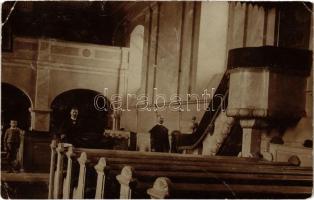 1908 Kemecse, templom belső. photo (EK)