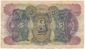 Mozambik 1934. 5L perforálva T:III kis szakadás, folt
Mozambique 1934. 5 Libras with perforation C:...