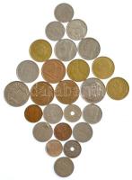 Belgium 1925-1998. 5c-20Fr (25x) T:1-,2 Belgium 1925-1998. 5 Centimes - 20 Francs (25x) C:AU,XF