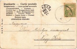 1903 Children with storks. B.K.W.I. No. 699/2. (b)