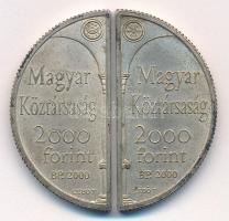 2000. 2000Ft Ag "Lórántffy Zsuzsanna / Sárospatak" (2xklf) összesen 3000 db készült belőle...