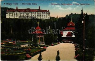 1916 Tátralomnic, Tatranská Lomnica (Magas-Tátra, Vysoké Tatry); Palota szálloda / Hotel Palace (EK)