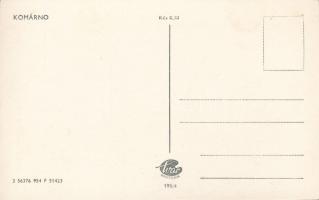 Komárom, Komárno; Szentháromság szobor, gyógyszertár / Holy Trinity statue, pharmacy