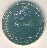 Kanada 1985. 1$ Ag "Kanadai Nemzeti Park" T:P eredeti speciális tokban, tanúsítvánnyal