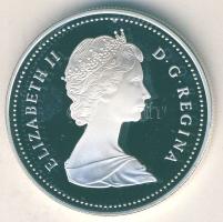 Kanada 1987. 1$ Ag "John Davis" T:PP tanúsítvánnyal