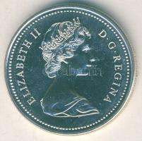 Kanada 1973. 1$ Ag "Királyi lovas rendőrség" T:P