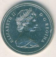 Kanada 1976. 1$ Ag "Parliament Library" T:P tanúsítvánnyal