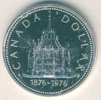 Kanada 1976. 1$ Ag "Parliament Library" T:P