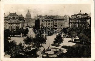 1941 Budapest V. Szabadság tér, Országház, Parlament, Irredenta szoborcsoport (EK)