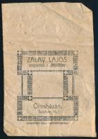 Cca 1920-1940 Orosházai orvosi recept, oltási bizonyítvány, ismertető a veszettségről, és Zalay Lajo...