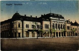 1926 Cegléd, Városháza, Fodor József üzlete. Nagy Elek kiadása (EK)