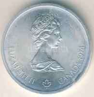 Kanada 1974. 10$ Ag "Montreali olimpia - Zeusz temploma" T:1