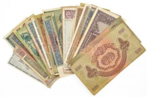 50db-os vegyes magyar korona, pengő, forint, adópengő bankjegy tétel T:I--V, nagyrészt III