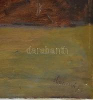 Hanisch Gy. jelzéssel: Virágcsendélet. Olaj, vászon, 80x58,5 cm