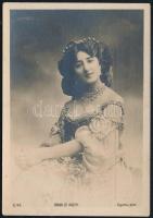 cca 1920 Néger operett társulat reklám nyomtatvány fótó hátulján 6x9 cm