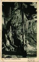 1926 Aggteleki cseppkőbarlang, Semiramis függőkertje. A Magyarországi Kárpát Egyesület Propaganda Bizottságának kiadása (szakadás / tear)