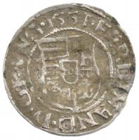 1557K-B Denár Ag I. Ferdinánd (0,47g) T:2 patina, hajlott lemez Hungary 1557K-B Denar Ag Ferdinand I (0,47g) C:XF patina, curved coin Huszár: 935., Unger II.: 745.a
