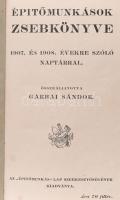 1907/1908 Garbai Sándor: Építőmunkások Zsebkönyve
