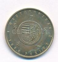 2018. 2000Ft Cu-Ni-Zn "Albert aranyforintja 1437-1439" T:BU patina