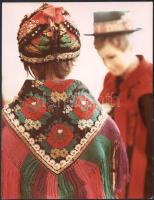 Csák Miklós (1933-2013): 3 db néprajzi témájú fotó, hátoldalukon feliratozva / pecséttel jelezve, 23...