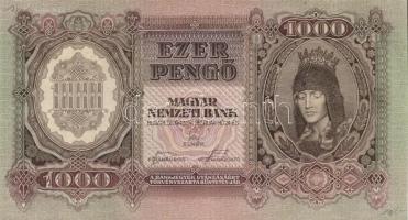 1943. 1000P(2x)egymásutáni sorszámokkal T:I