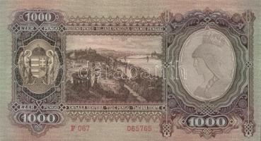 1943. 1000P(2x)egymásutáni sorszámokkal T:I