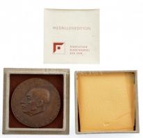 NDK 1985. "Max Liebermann 1847-1935 - Halálának 50. évfordulójára" kétoldalas bronz emléké...