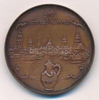1984. Hódmezővásárhely / Szeged Tourist bronz emlékérem (42,5mm) T:1,1-